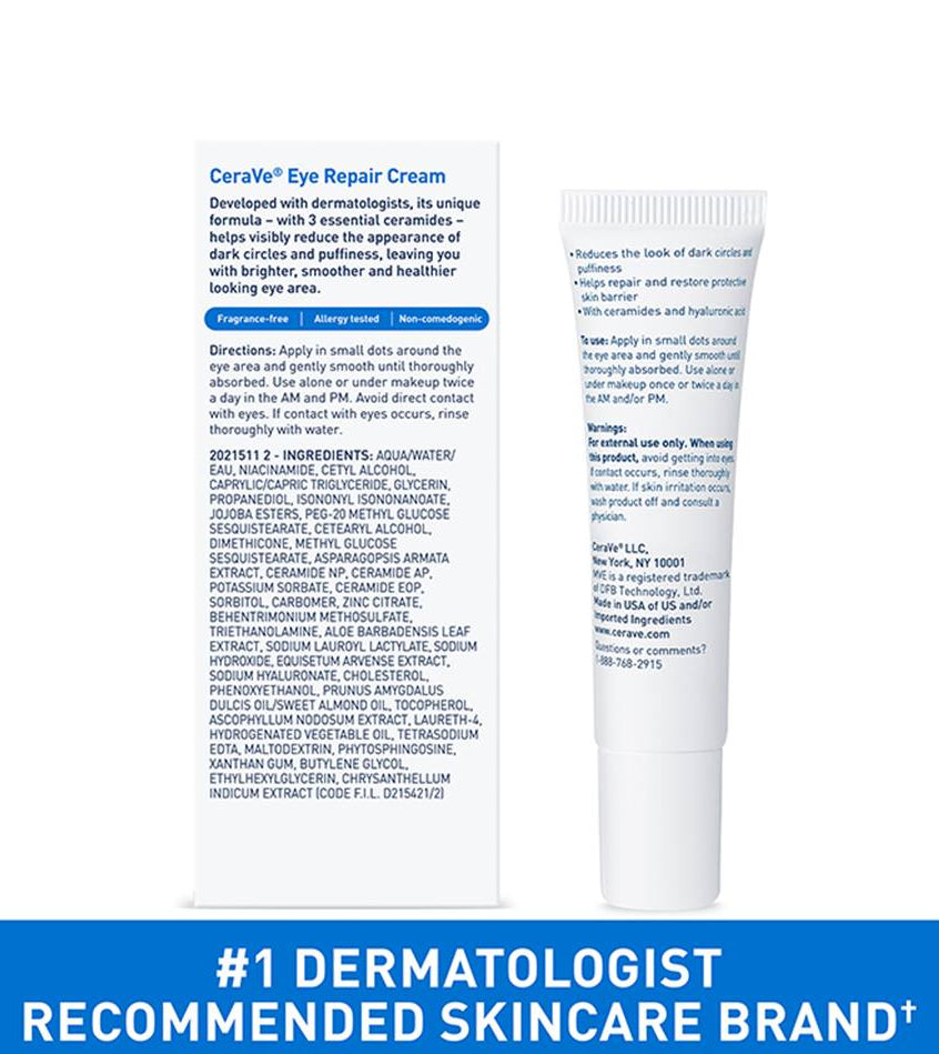 CeraVe Eye Repair Cream (0.5 FL OZ / 15 ml)