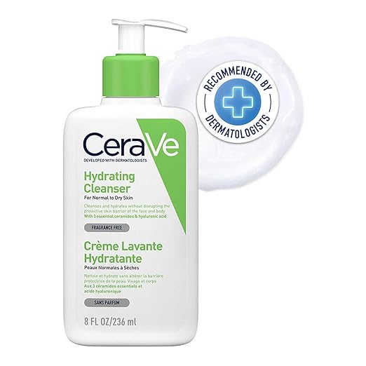 CeraVe Hydrating Facial Cleanser (8 FL OZ / 237 ml)